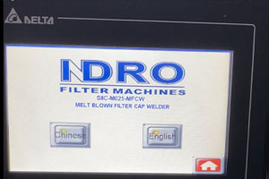 Die Linie der INDRO-Filterpatronen-Schweißmaschinen wird im Voraus aktualisiert, um die Spitzenposition für immer zu erhalten