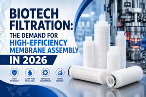 Biotechnologische Filtration: Der Bedarf an hocheffizienten Membransystemen im Jahr 2026